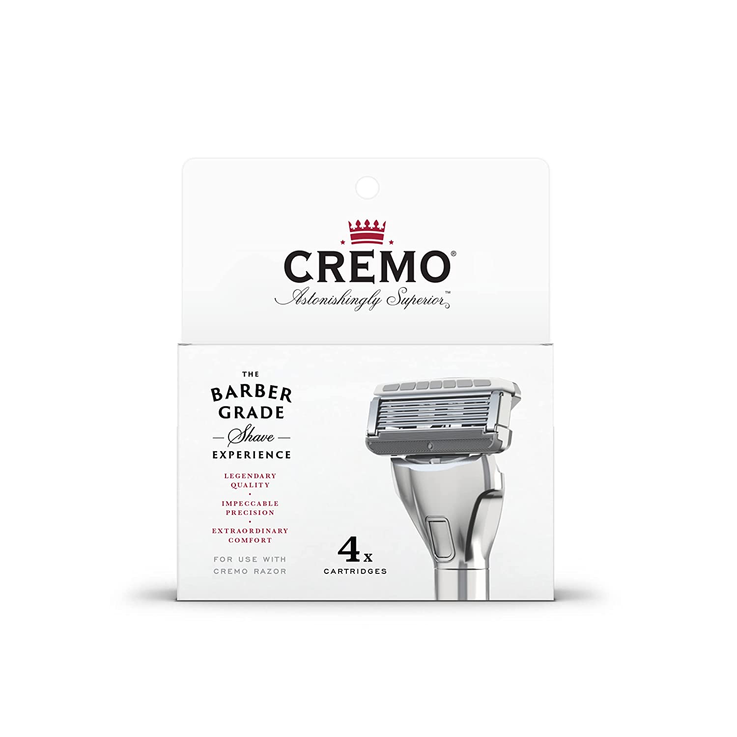 Cremo The Barber Grade náhradní hlavice 4 ks Cremo