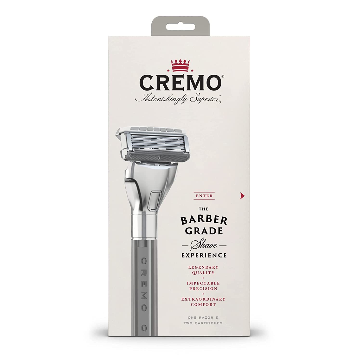 Cremo The Barber Grade pánský holicí strojek + 2 hlavice Cremo