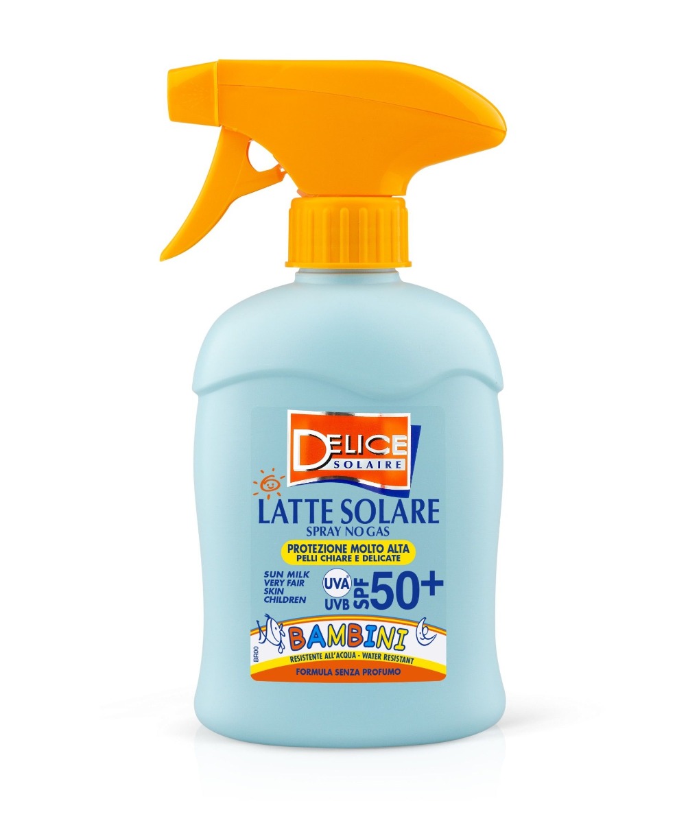Delice Solaire Opalovací mléko pro děti SPF50+ 250 ml Delice Solaire