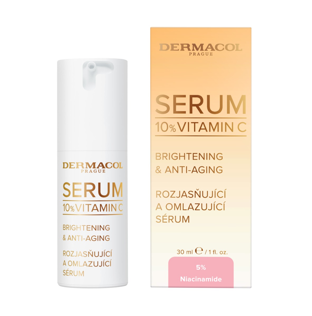 Dermacol Intenzivní sérum s vitamínem C 10% 30 ml Dermacol