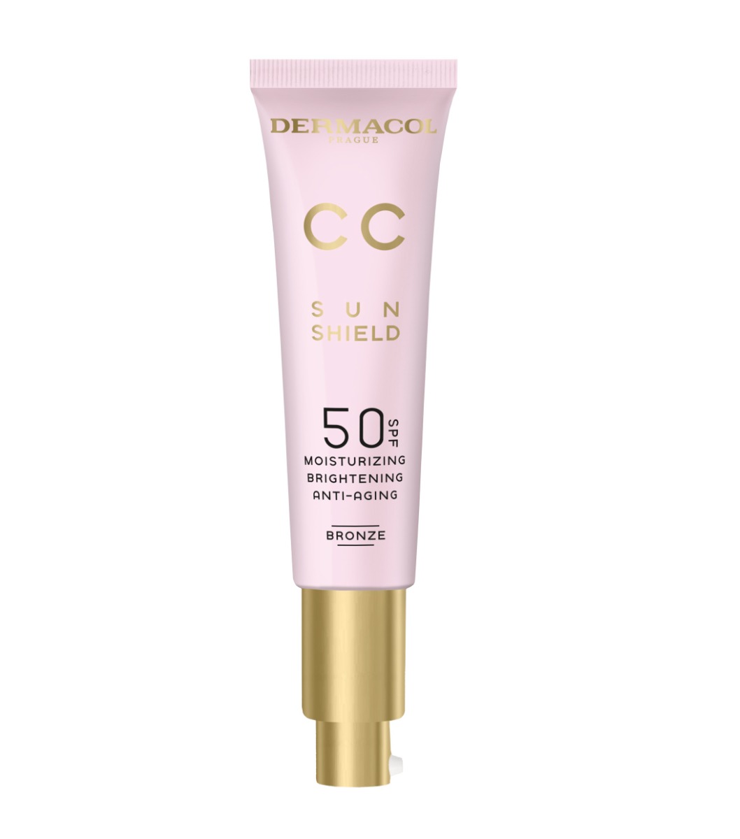 Dermacol SUN Shield CC krém SPF50 Bronze 30 ml Dermacol