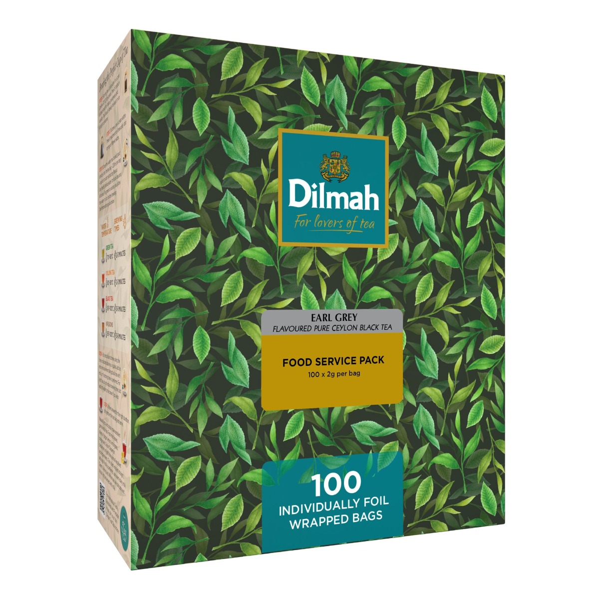 Dilmah Černý čaj Earl Grey nálevové sáčky 100x2 g Dilmah