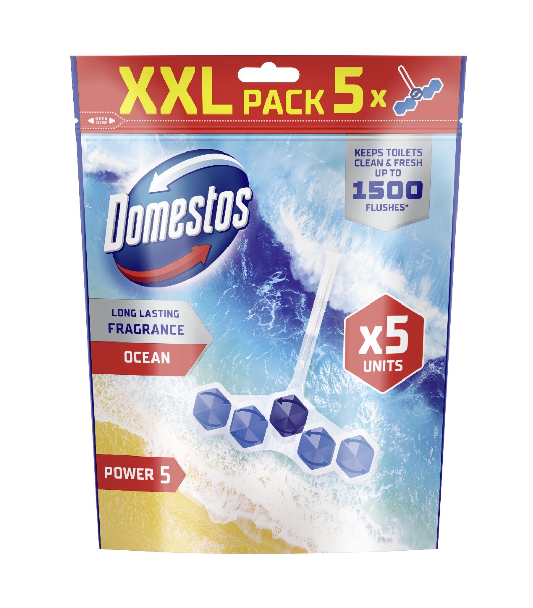 Domestos Power 5 Ocean 5x50 g Domestos
