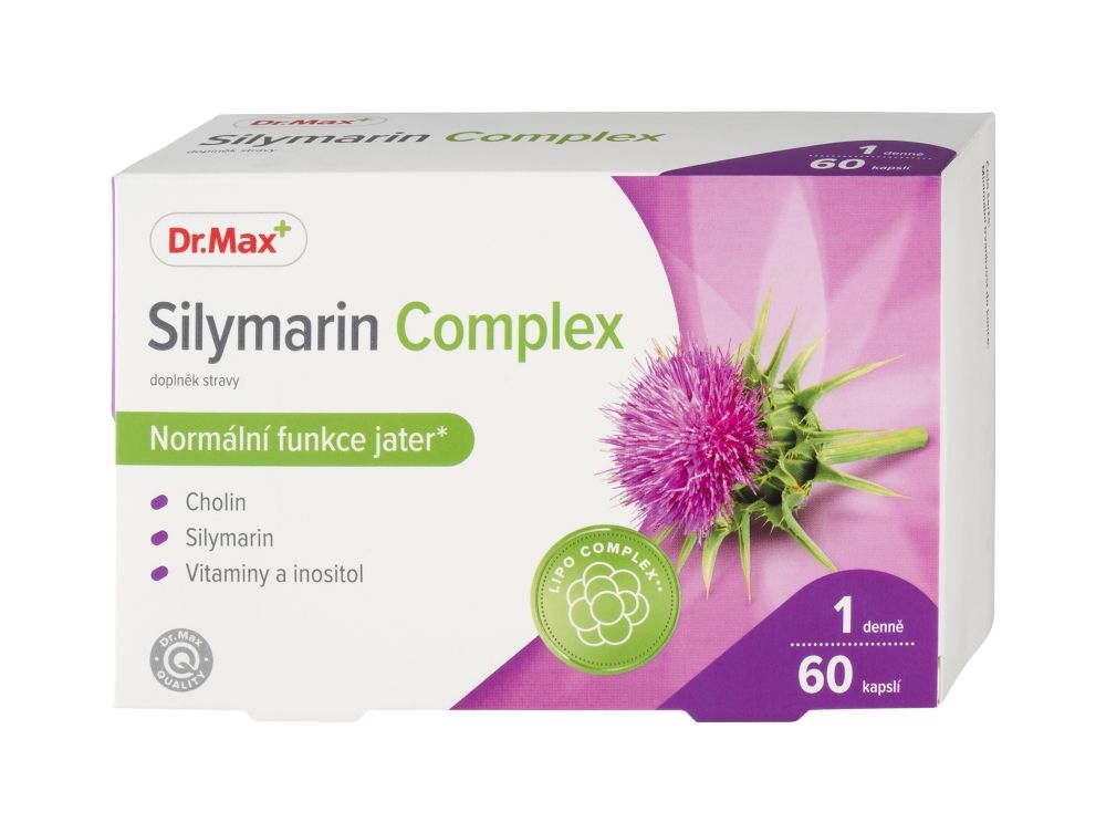 Dr. Max Silymarin Complex 60 kapslí Dr. Max
