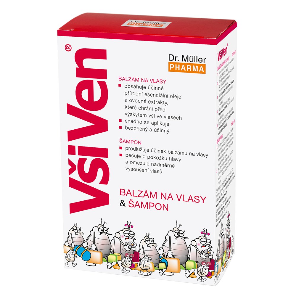 Dr. Müller VšiVen balzám na vlasy & šampon 120+150 ml Dr. Müller