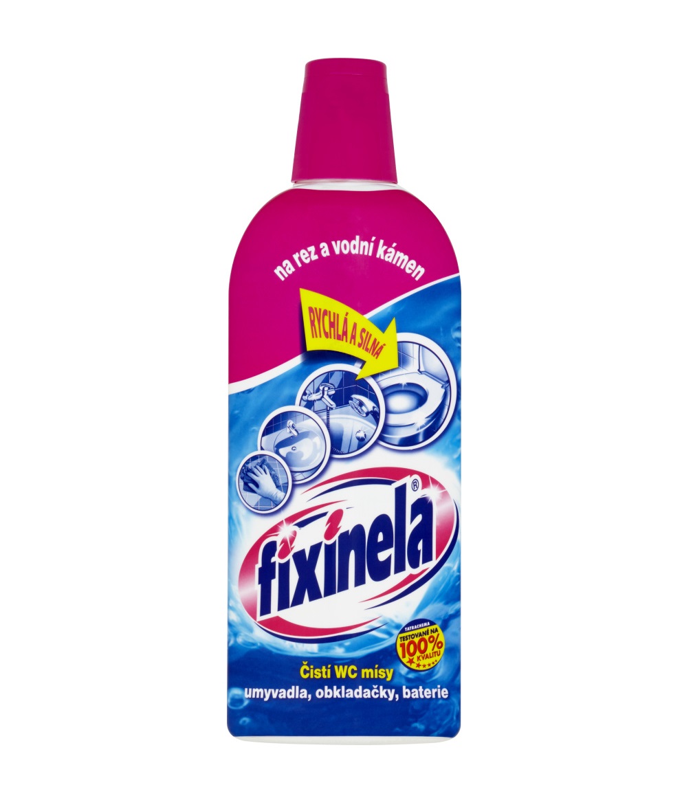 Fixinela čisticí prostředek na rez a vodní kámen 500 ml Fixinela