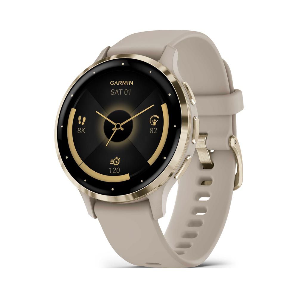 Garmin VENU 3S chytré hodinky French Gray/Soft Gold Garmin