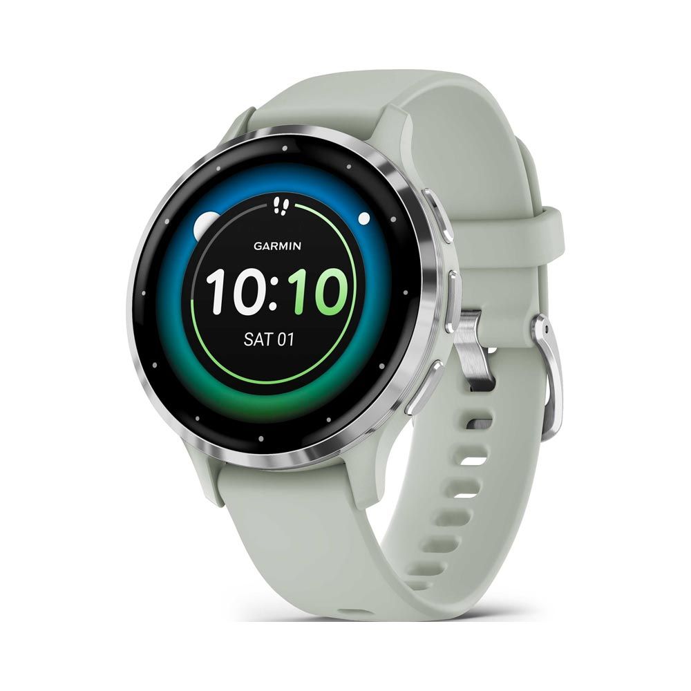 Garmin VENU 3S chytré hodinky Sage Gray/Silver Garmin