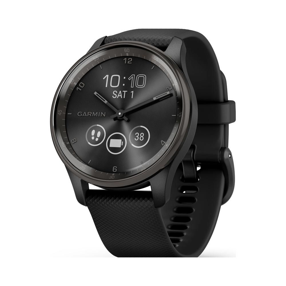 Garmin Vivomove Trend chytré hodinky Black Silicone Garmin