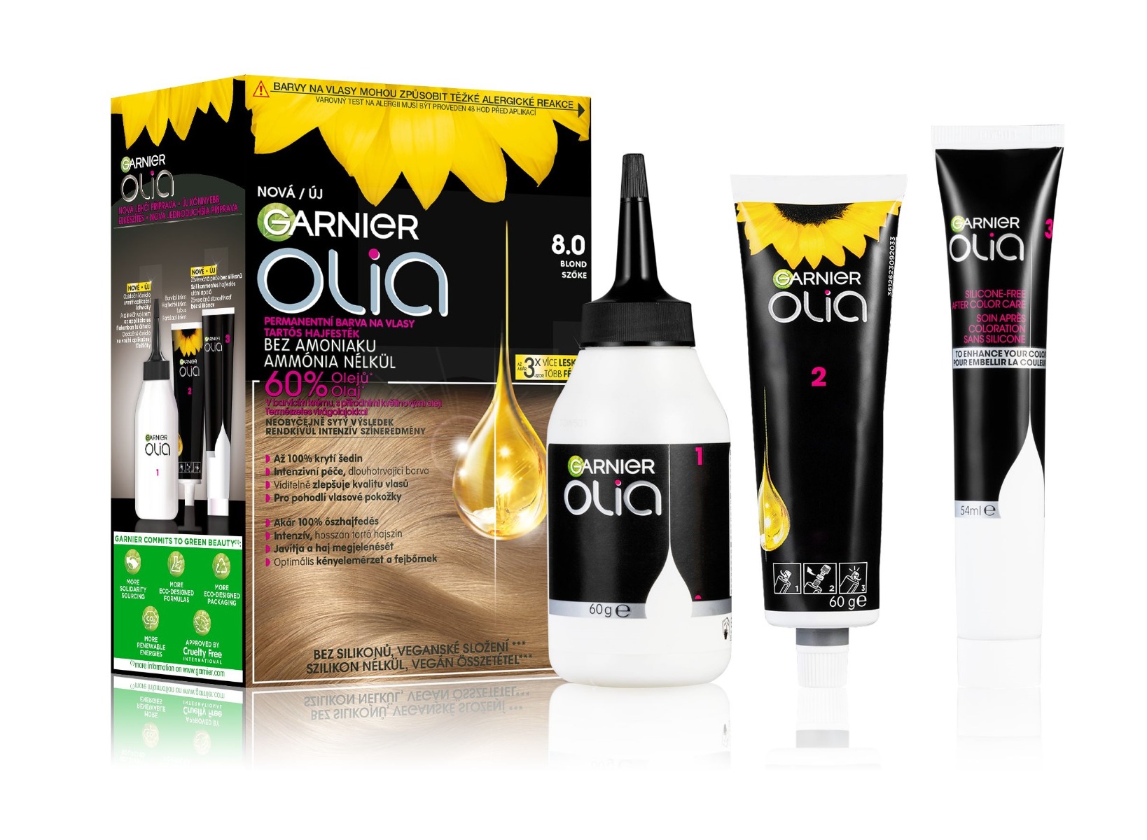 Garnier Olia 8.0 Blond permanentní barva na vlasy Garnier