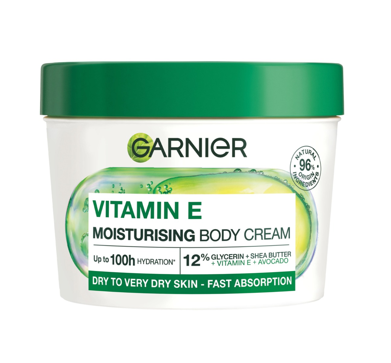 Garnier Vitamin E hydratační tělový krém 380 ml Garnier