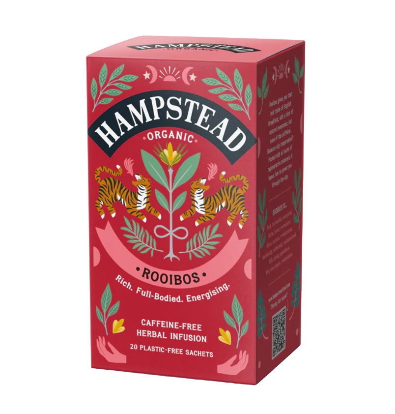 Hampstead Tea BIO Červený čaj Rooibos 20x1
