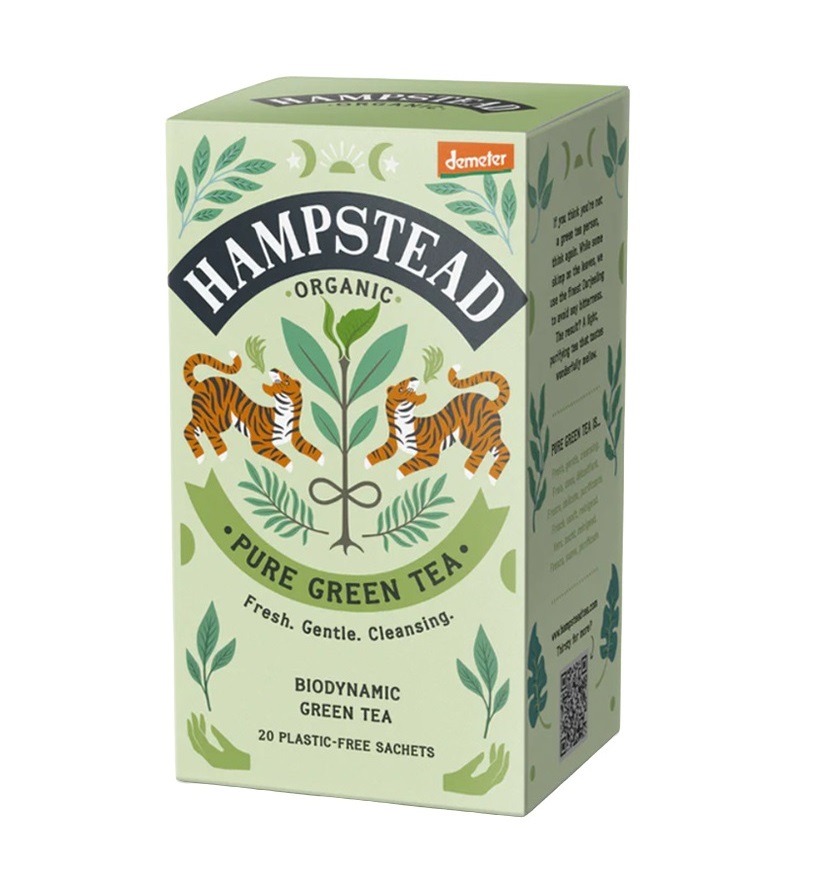 Hampstead Tea BIO Zelený čaj 20x2 g Hampstead Tea