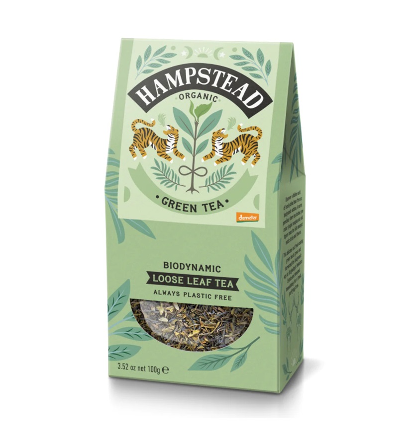 Hampstead Tea BIO Zelený sypaný čaj 100 g Hampstead Tea