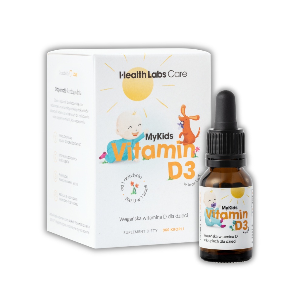 Health Labs Care My Kids Vitamin D3 9