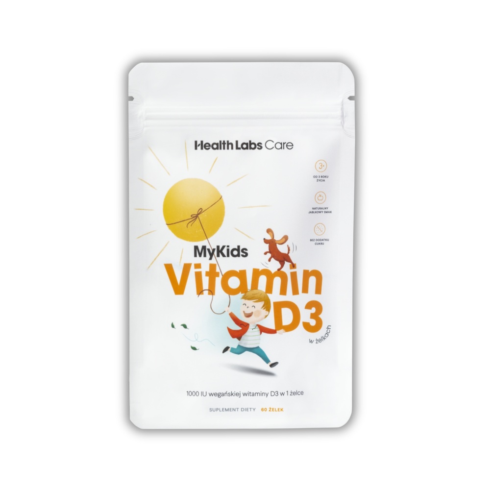 Health Labs Care My Kids Vitamin D3 želé bonbony bez přidaného cukru 60 ks Health Labs Care