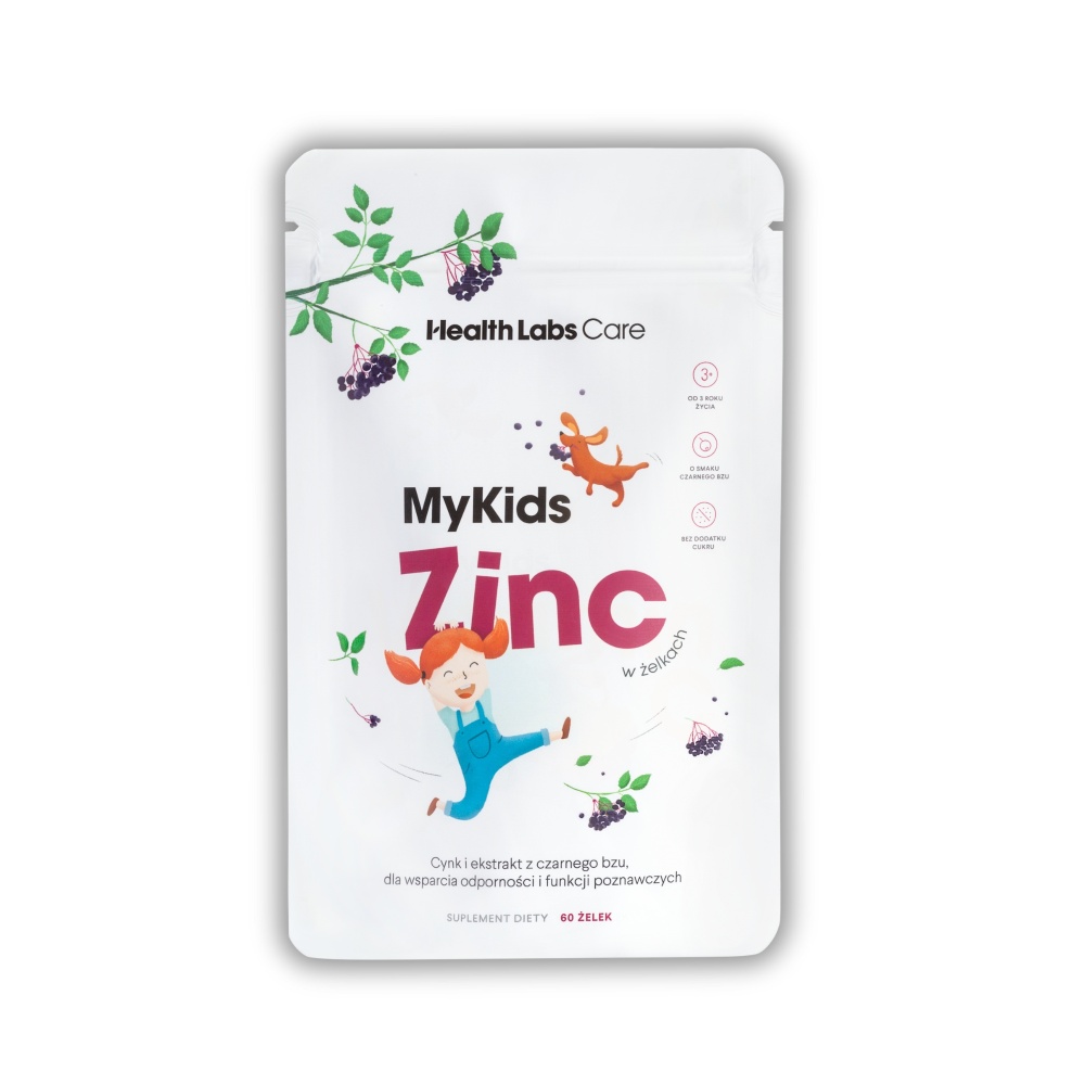 Health Labs Care My Kids Zinek želé bonbony bez přidaného cukru 60 ks Health Labs Care