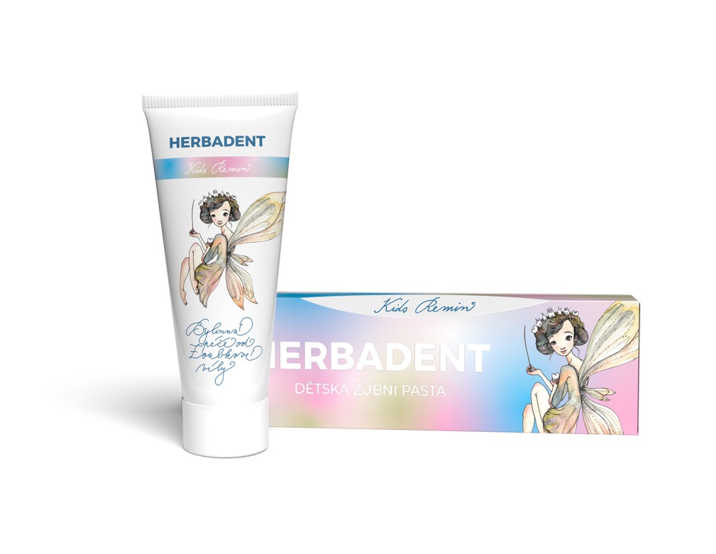 Herbadent Kids Remin Dětská zubní pasta 75 g Herbadent