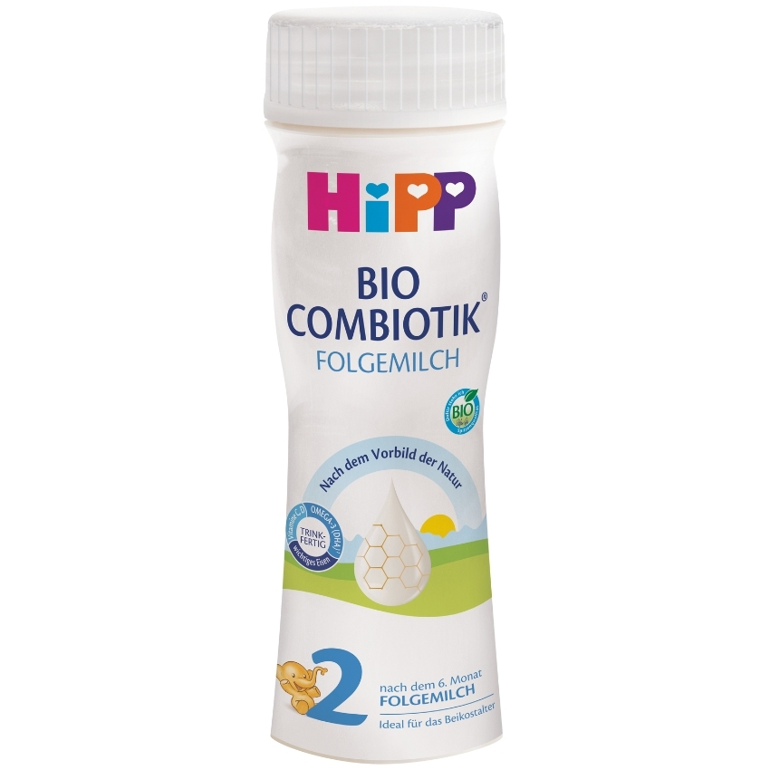 Hipp 2 BIO Combiotik Pokračovací mléčná kojenecká výživa 200 ml Hipp