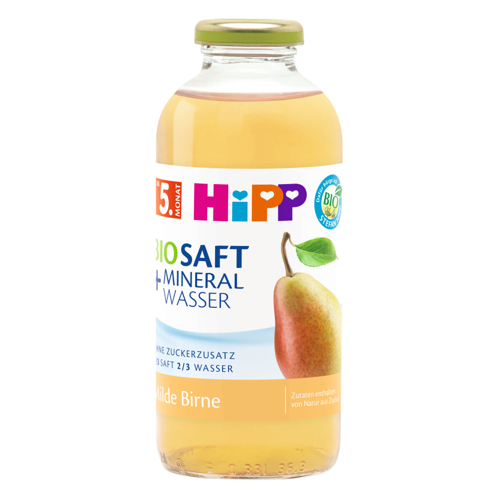 Hipp BIO Nápoj Hruška s neperlivou pramenitou vodou 500 ml Hipp