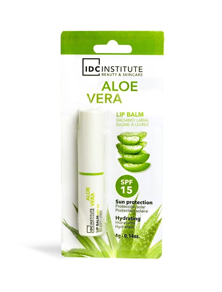 IDC Institute Aloe Vera Balzám na rty SPF15 4 g IDC Institute