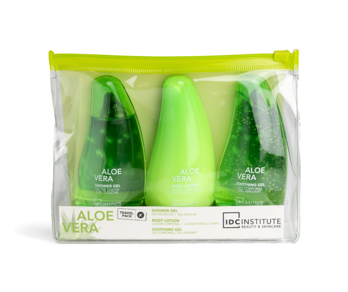 IDC Institute Aloe Vera Cestovní sada 3x80 ml IDC Institute