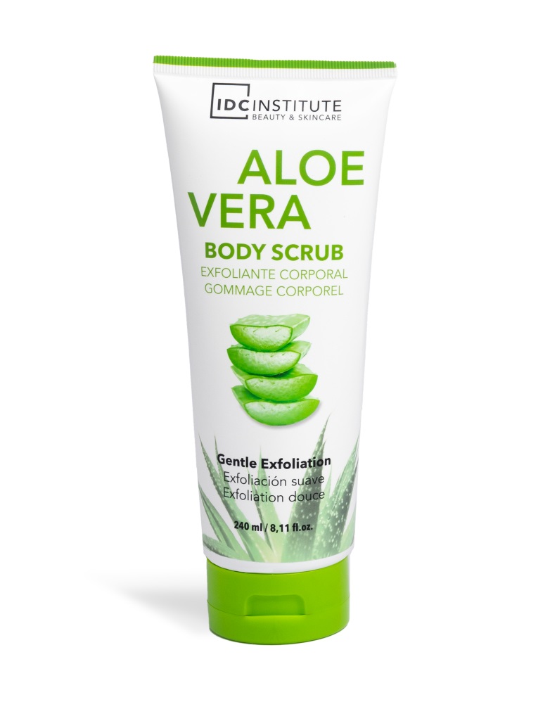 IDC Institute Aloe Vera Tělový peeling 240 ml IDC Institute