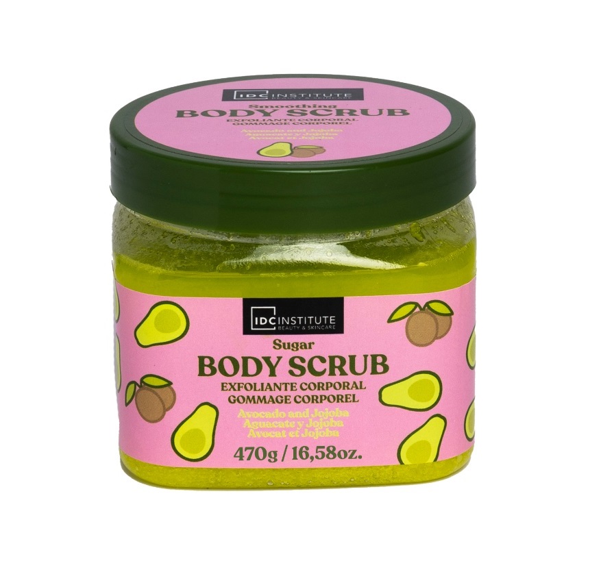 IDC Institute Tělový peeling Avokádo & Jojobový cukr 470 g IDC Institute