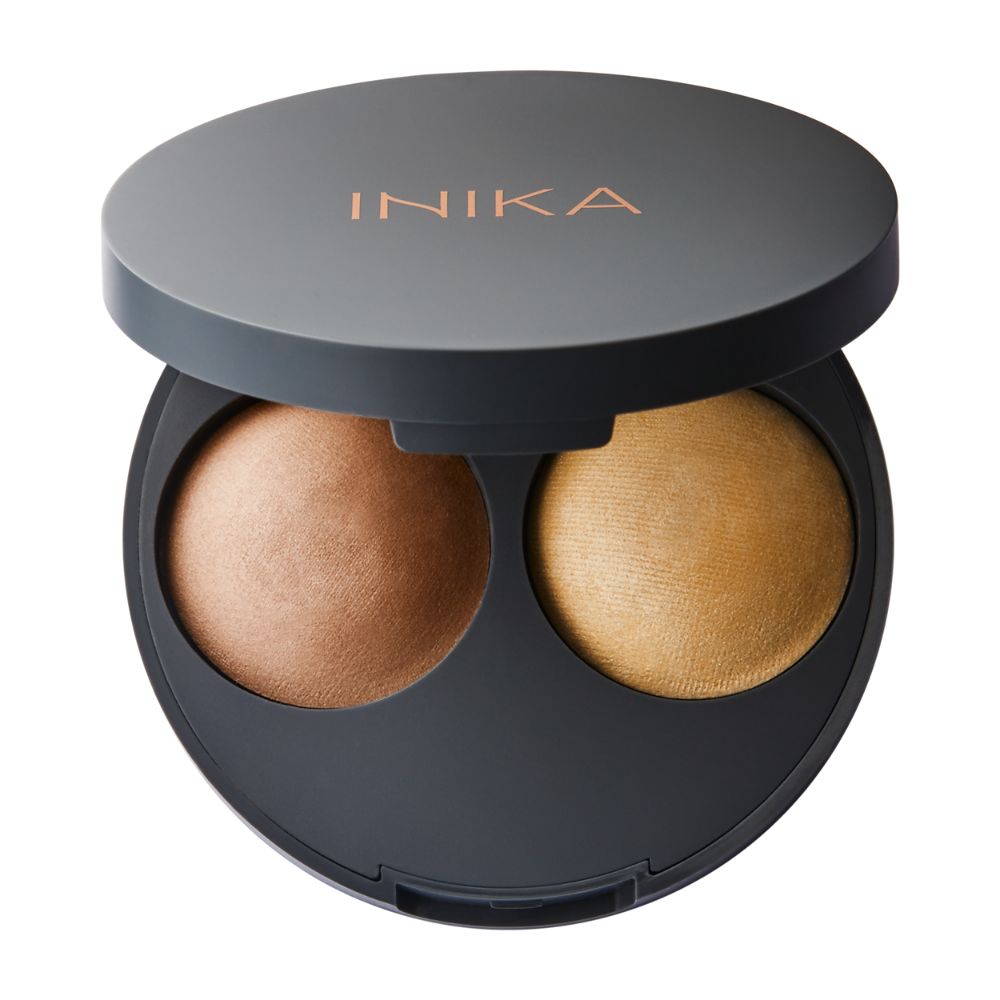 Inika Organic Přírodní zapečené konturovací duo Almond 5 g Inika Organic