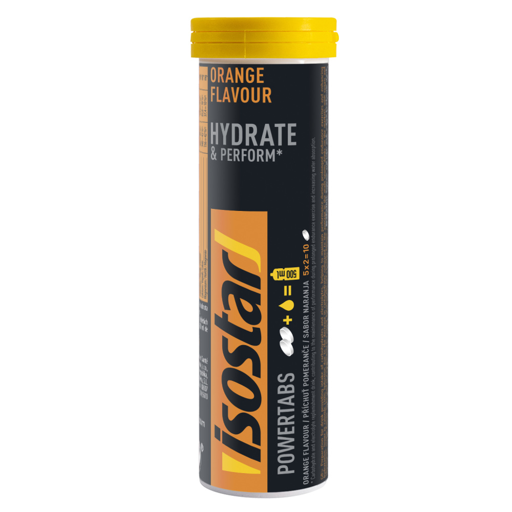 Isostar Hydrate & Perform pomeranč 10 rozpustných tablet Isostar