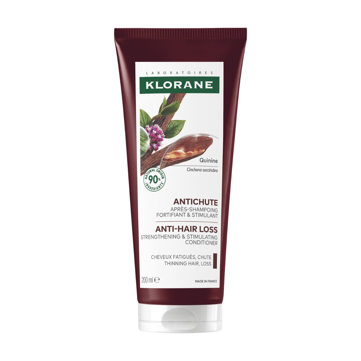 KLORANE Posilující kondicionér s chininem 200 ml KLORANE