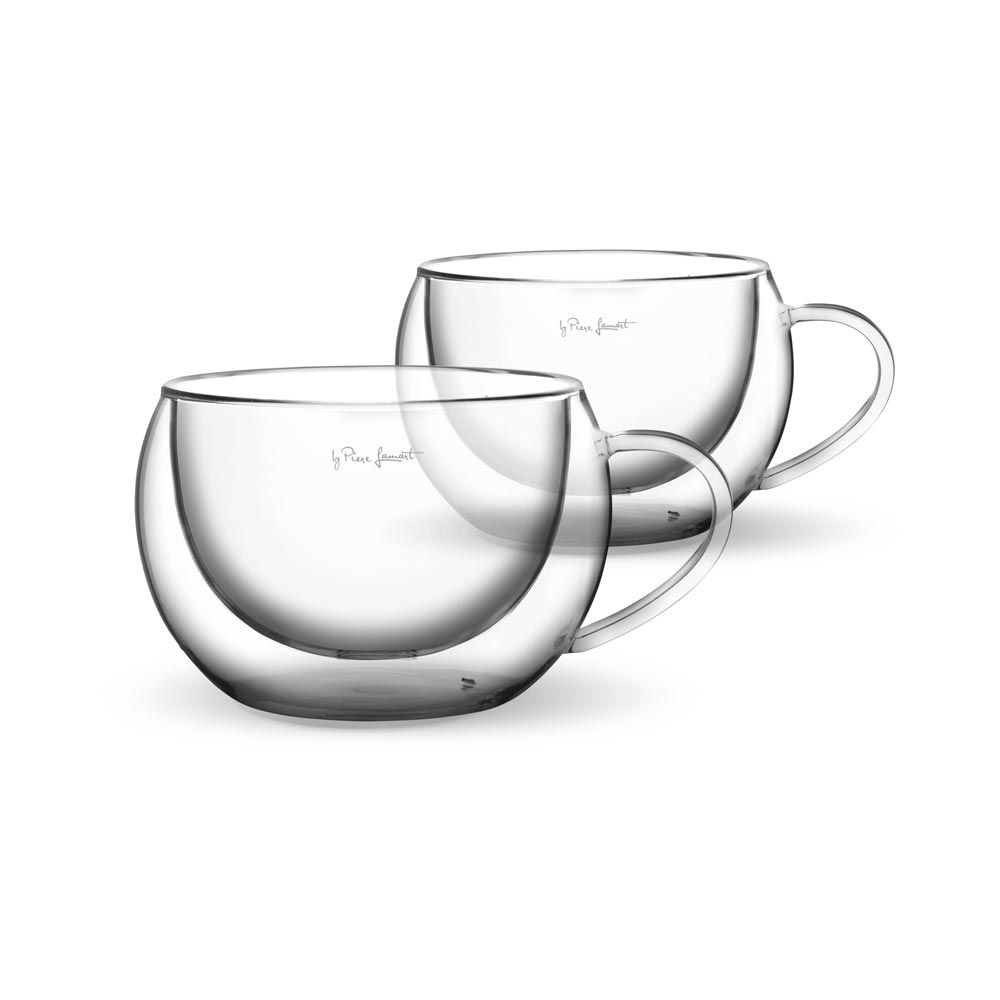 LAMART LT9012 Vaso sklenice cappuccino 270 ml 2 ks LAMART