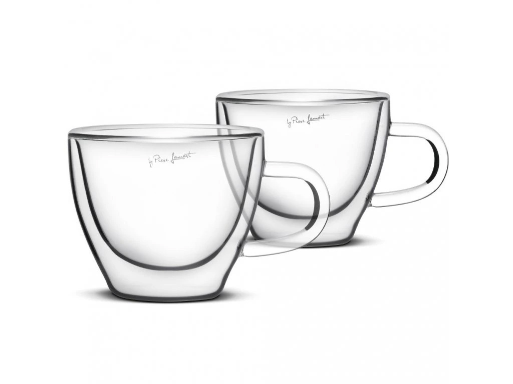 LAMART LT9026 Vaso sklenice cappuccino 190 ml 2 ks LAMART