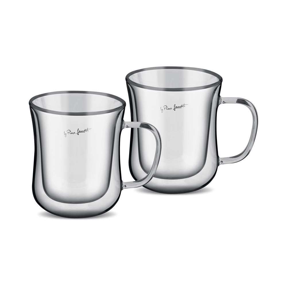 LAMART LT9032 Vaso sklenice café 220 ml 2 ks LAMART