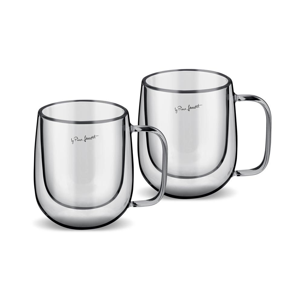 LAMART LT9034 Vaso sklenice mocca 250 ml 2 ks LAMART