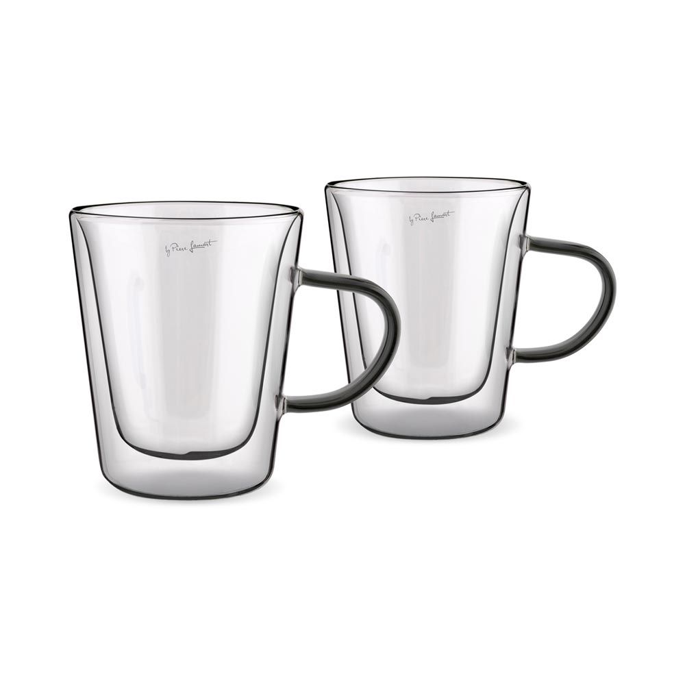 LAMART LT9120 Vaso sklenice tea 300 ml 2 ks černé LAMART