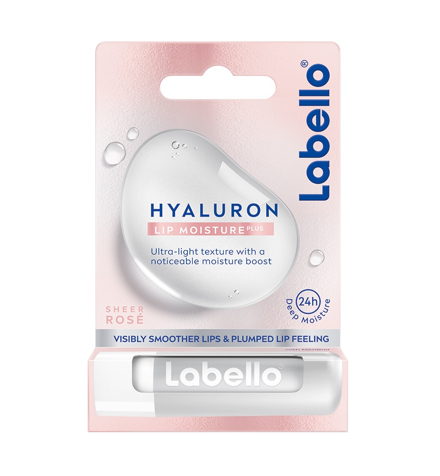 Labello Hyaluron Rose balzám na rty 5