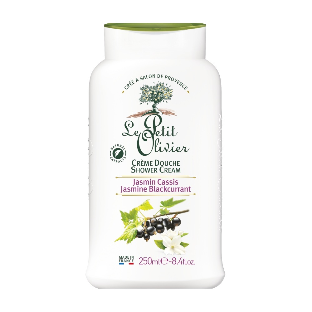 Le Petit Olivier Sprchový krém Jasmín a černý rybíz 250 ml Le Petit Olivier