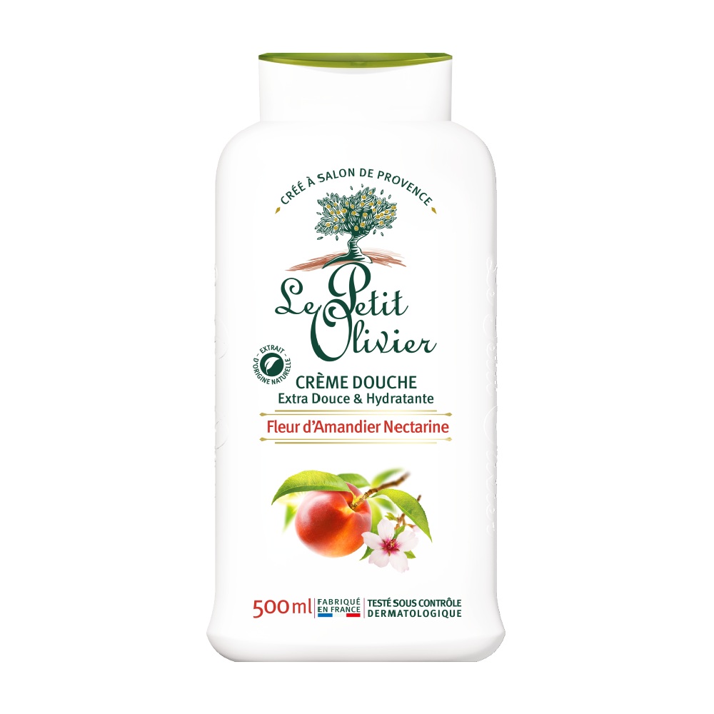 Le Petit Olivier Sprchový krém Mandlový květ a nektarinka 500 ml Le Petit Olivier