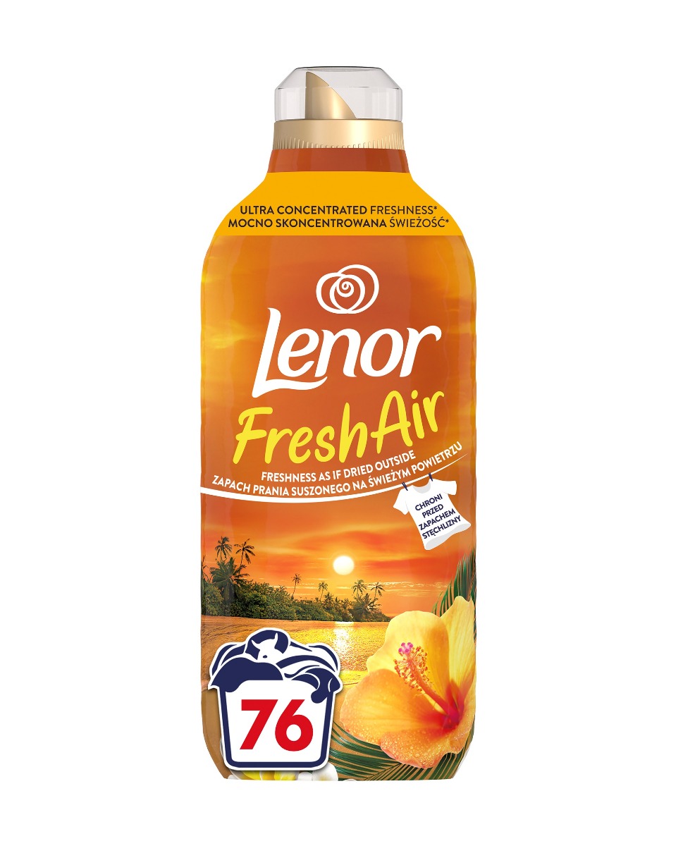 Lenor Fresh Air Aviváž Tropical Sunset 1064 ml 76 praní Lenor