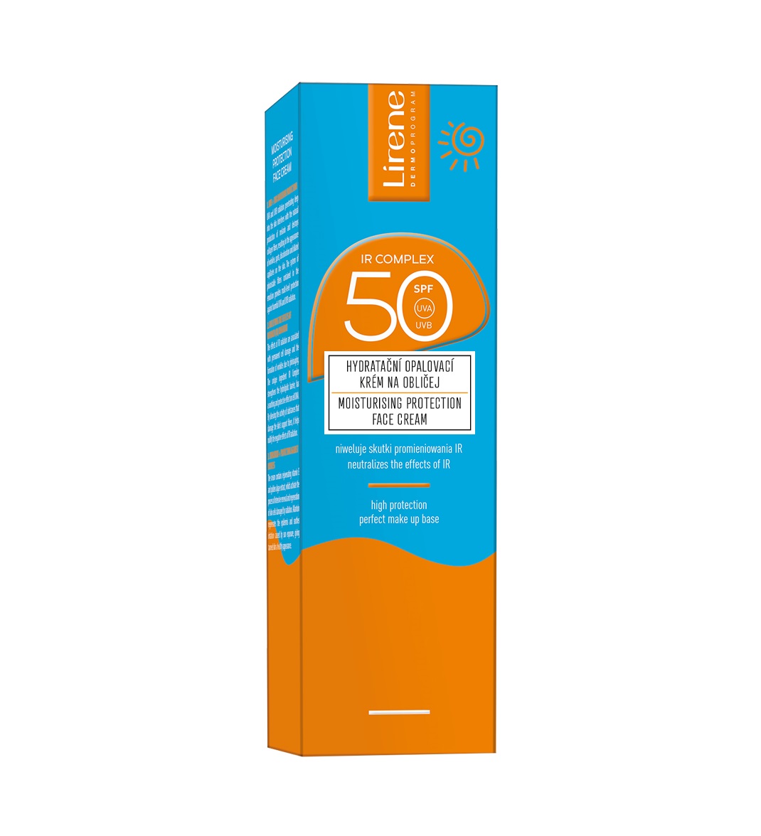Lirene Hydratační opalovací krém na obličej SPF50 40 ml Lirene