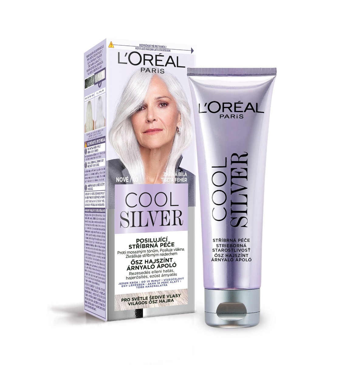 Loréal Paris Cool Silver posilující stříbrná péče 114 ml zářivá bílá Loréal Paris