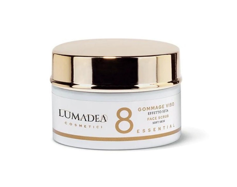 Lumadea Face Scrub N.8 peelingová guma s hedvábným efektem 50 ml Lumadea
