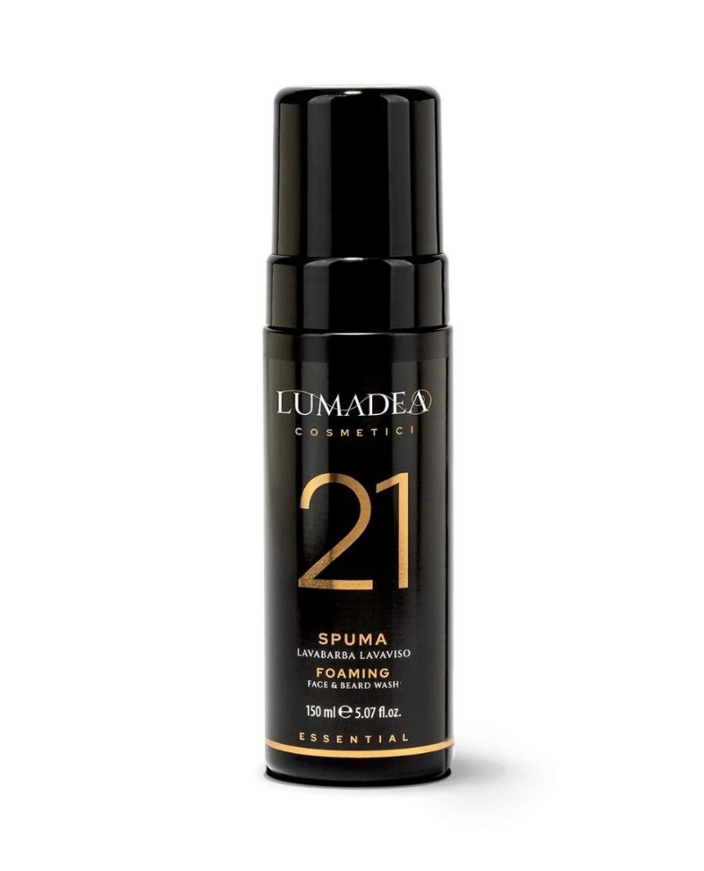 Lumadea Foaming Face & Beard Wash N.21 čisticí pěna pro muže 150 ml Lumadea