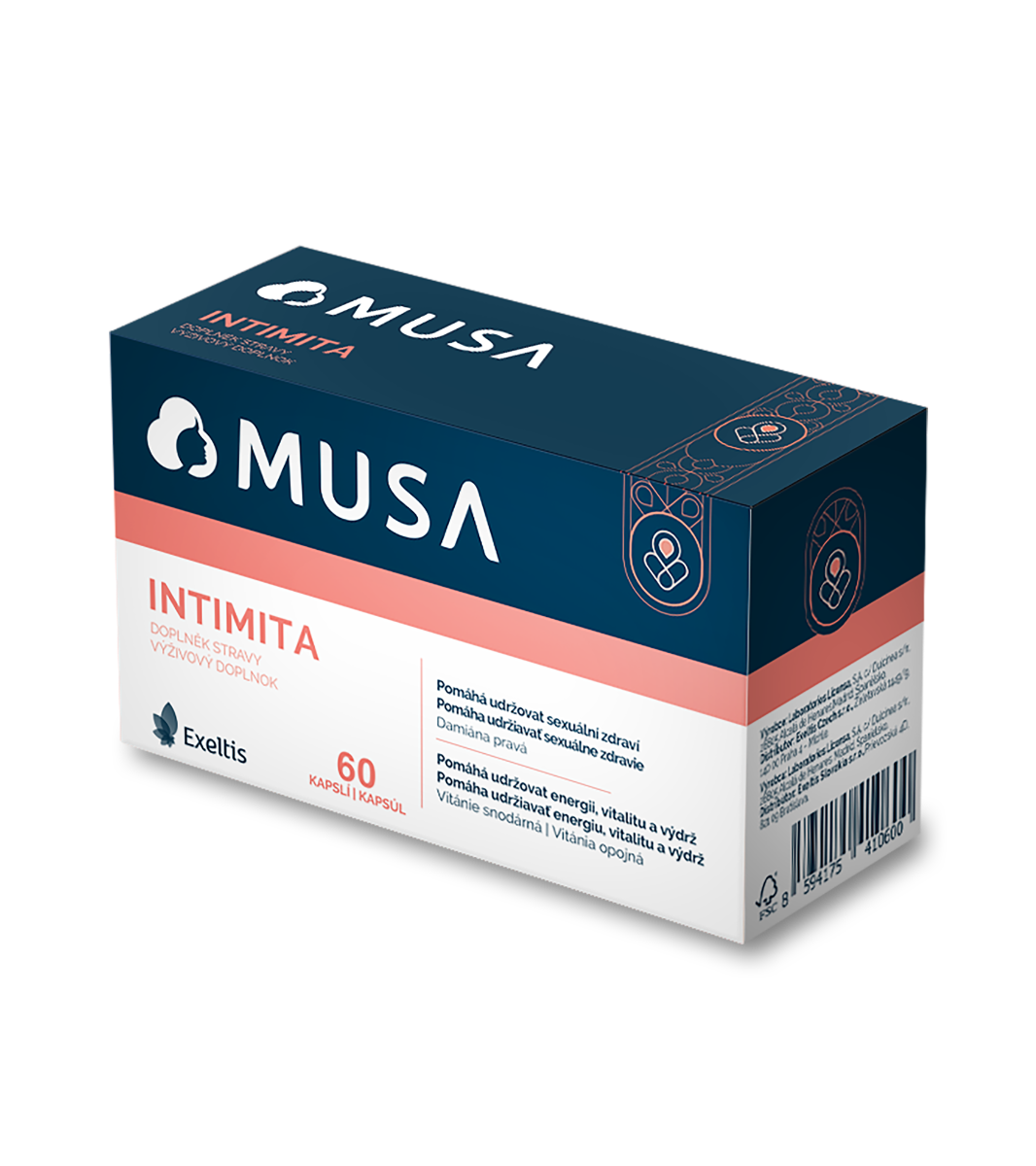 MUSA Intimita 60 kapslí MUSA