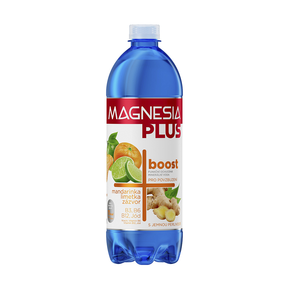 Magnesia Plus Boost mandarinka limetka zázvor 0