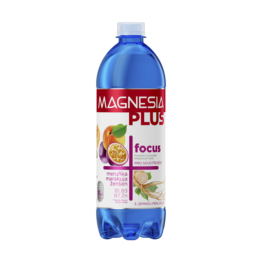 Magnesia Plus Focus meruňka marakuja ženšen 0