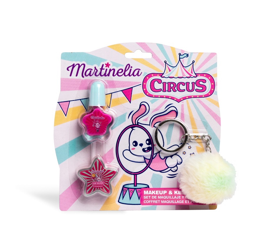 Martinelia Circus make-up set s klíčenkou Martinelia
