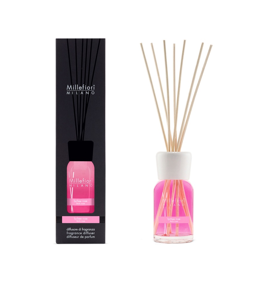 Millefiori Milano Lychee Rose difuzér 100 ml Millefiori