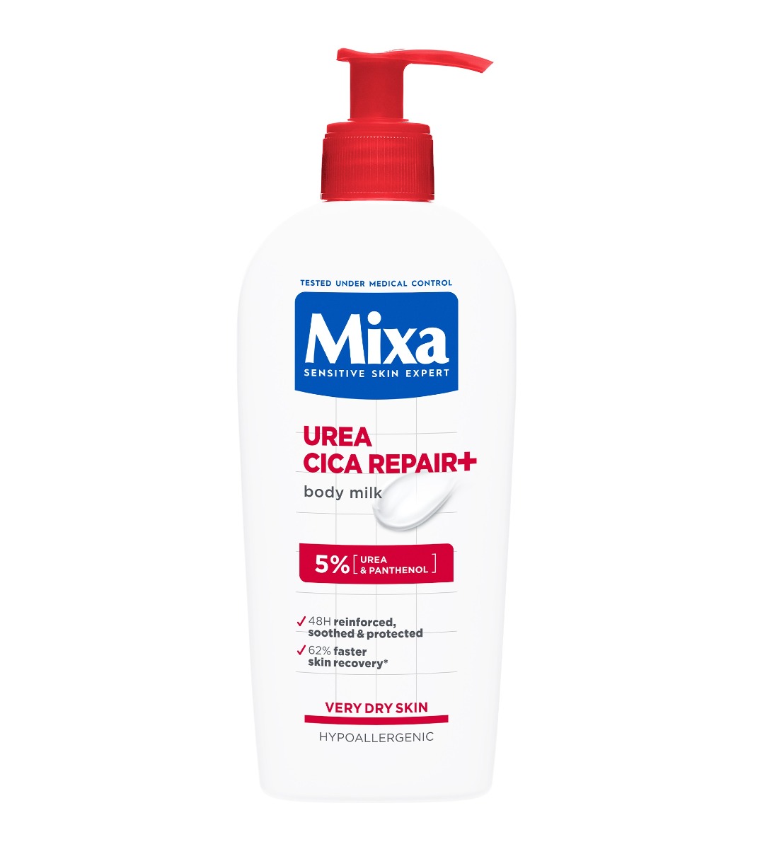 Mixa Cica Repair+ Tělové mléko na velmi suchou pokožku 400 ml Mixa